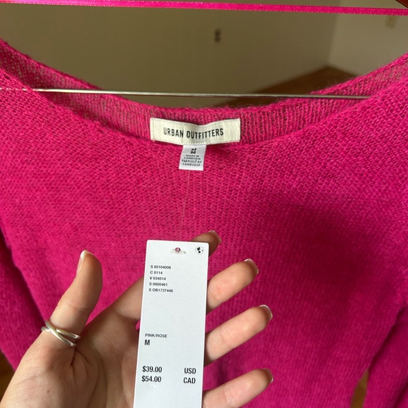 Urban Outfitters Vibrant Pink Knit Top - Picture 3 of 3